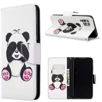Lux-Case Funda abatible Wonderland Huawei P40 Lite / Nova 6 SE - Baby Panda