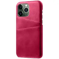Lux-Case Funda doble tarjeta - iPhone 14 Pro Max - Rosa