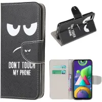 Lux-Case Funda abatible Wonderland Samsung Galaxy M21 - No Toques Mi Teléfono