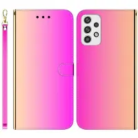 Lux-Case Funda abatible espejo Samsung Galaxy A23 - Rosa