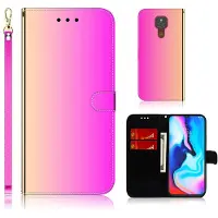 Lux-Case Funda abatible Espejo Motorola Moto E7 Plus - Rosa
