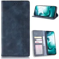 Lux-Case Funda de piel Bofink Vintage Xiaomi Mi 10 Lite 5G / Mi 10 Youth 5G - Azul