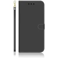 Lux-Case Funda abatible Espejo Samsung Galaxy A10s - Negro