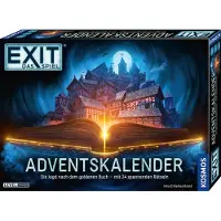 OEM Calendario de Adviento EXIT 2021: La búsqueda del libro dorado, 24 acertijos