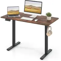 OEM Escritorio de pie eléctrico, 120x60 cm, con ajuste de altura y función de memoria