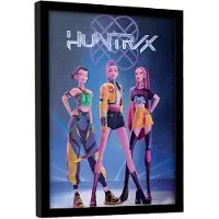 Pyramid Póster K-pop Demon Hunters Huntrix Collector Framed