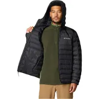 Columbia - Plumíferos esquí - Lake 22 II Down Hooded Jacket Black - Talla XL - Negro
