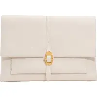 Coccinelle Bolso de hombro 'Dorian' blanco lana