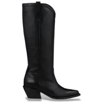 Ba&sh para mujer. 2H26HCOW Botas altas de Piel Cowby negro (37), 3 a 5cm, Ninguno, Casual, Clásico, outlet 2026.