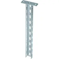 OBO Soporte colgante US 3, 3 metros de longitud, con placa de sujeción soldada, referencia 6342353
