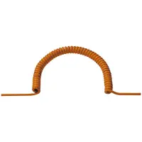 Bachmann , cable Wendelltg. 3G1,5, color naranja, longitud 1-2,5 metros, tipo HO7BQ-F, material: goma/PUR