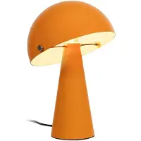 Lucide BARONE - Lámpara de mesa – naranja, 23 cm, 34 cm