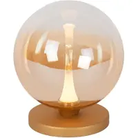 Lucide GISELA - Lámpara de mesa – negra, 16 cm, 18 cm, 5W, 2700K - Lámparas de mesa y lámparas de noche (13594/04/62)