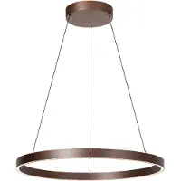 Lucide Lámpara colgante LED Liane, modelo 46404/80/97, 40W, 2700-4000K, color marrón