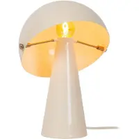 Lucide BARONE - Lámpara de mesa – color crema, 23 cm, 34 cm