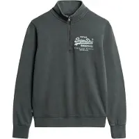 Superdry Sudadera Con Media Cremallera Classic Vl Graphic
