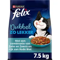 Felix Doblemente Delicioso - Adulto - Salmon y Pescado de mar - 7,5 kg
