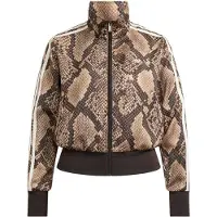 Adidas Originals adidasCHAQUETA FIREBIRD CON ESTAMPADO DE SERPIENTE SATINADA M Linen / Magic Beige Mujer