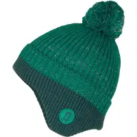 TROLLKIDS - Kid's Flekkefjord Reflective Cap - Gorro size 52-56 cm - 6-12 Years, verde