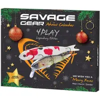 Savage Gear Calendario de Adviento 4Play Depredadores Lucio Lucioperca Perca Regalo