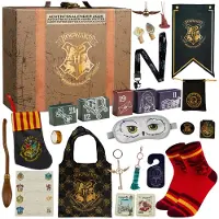 Harry Potter Calendario de Adviento 2026 Niña Mujer 24 Sorpresas Cubo Cuenta Atrás Calendario Joyas Accesorios para el Pelo Calcetines Papelería Regalos