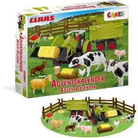 Craze Calendario de Adviento Niños 2026 Granja Juguete con Tractor CLAAS