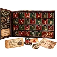 Generisch Mystery Calendario de Adviento Navidad Puzzle Juego 24 Días Countdown F One Size