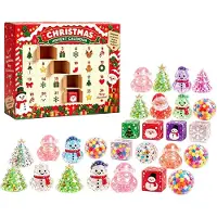 Generisch Calendario de Adviento 2026 de 24 Días 24 Mini Squishies Juguetes Sorpresa