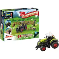 Revell Calendario de Adviento RC Claas 960 Axio I Claas Tractor I Calendario de Adviento para Montar I Calendario de Navidad para Niños Niñas y Adultos
