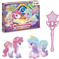 Craze Calendario de Adviento Niños Pony Figuras y Varita Mágica Magic Ponys