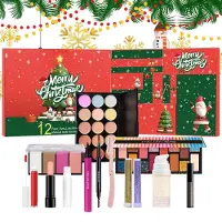 Generisch Calendario de Adviento Beauty 12 Días Ambiente Navideño Regalo Perfecto