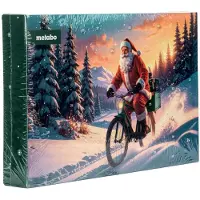 Metabo Calendario de Adviento Herramientas para Bicicleta 2026 Set de Regalo de 24 Piezas Calendario de Adviento 2026