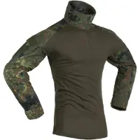 Invadergear Camiseta De Manga Larga Combat