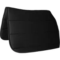 Horka : Mantas para silla de doma, color negro, para caballos de raza Cob negra