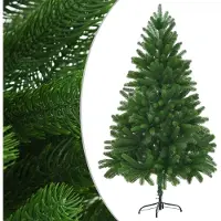 The Living Store : Árbol de Navidad artificial, con agujas de aspecto natural, 210 cm, color verde