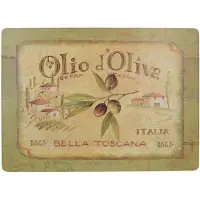 Creative Tops Paquete De 4 Manteles Individuales Olio D Oliva Large Premium