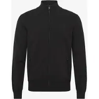Lyle & Scott Mesh Logo Knitted Track Jacket Jet Black Talla: XXL | Jerséis Outlet | Hombre | Negro