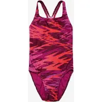 Speedo - Kid's Hyperboom Print Medalist One Piece - Traje de baño size 176, fucsia