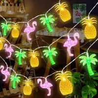 OEM Guirnalda de luces con forma de flor de cerezo, 1,5 metros, 10 LEDs, luz blanca cálida, funciona con pilas