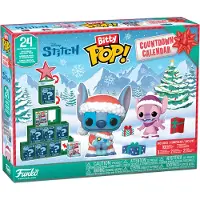 Disney POP! Calendario de Adviento temático de Stitch, Caja, Autoportante, Multicolor