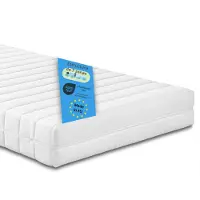 Bodyprotect Colchón ortopédico de muelles de 7 zonas, 100 x 200 cm, H2, 16 cm, muelles ensacados, Comfort Line