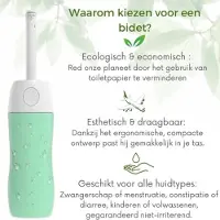 Markenlos Bidet portátil, ducha portátil, productos de higiene femenina, bidet de viaje