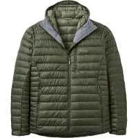 Rab - Ropa de senderismo - Microlight Alpine Hoody Army - Talla M - Caqui