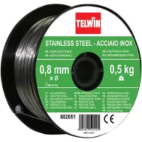 Telwin Hilo de soldadura de acero inoxidable 0.8 mm 0.5 kg