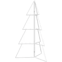 Syfax Árbol de Navidad de metal KUOPIO 100 cm Acero Blanco