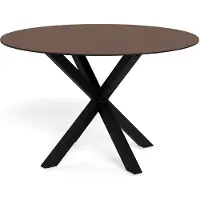 Pillovely Mesa de comedor Stela Piedra óxido