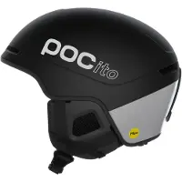 POC - Cascos esquís niños - POCito Obex MIPS Uranium Black Matt - Talla 55-58 cm - Negro