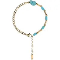 GRASSLAND Pulsera azul / oro