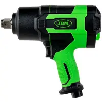 JBM Atornillador de impacto neumático de 3/4", 2300 Nm, color verde. Enchufe europeo de 220V. Talla única. Color verde. Talla única