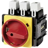 Eaton Interruptor eléctrico P5-250/EA/SVB, 3 polos, color rojo